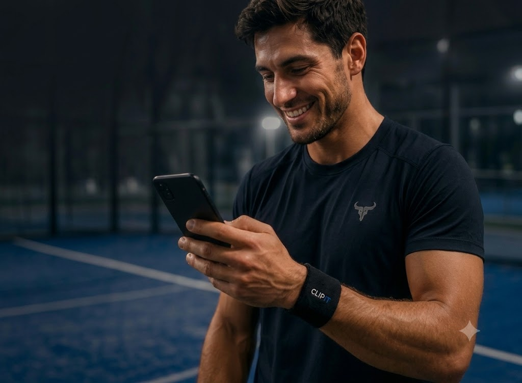 Player sharing a ClipIt highlight on their phone